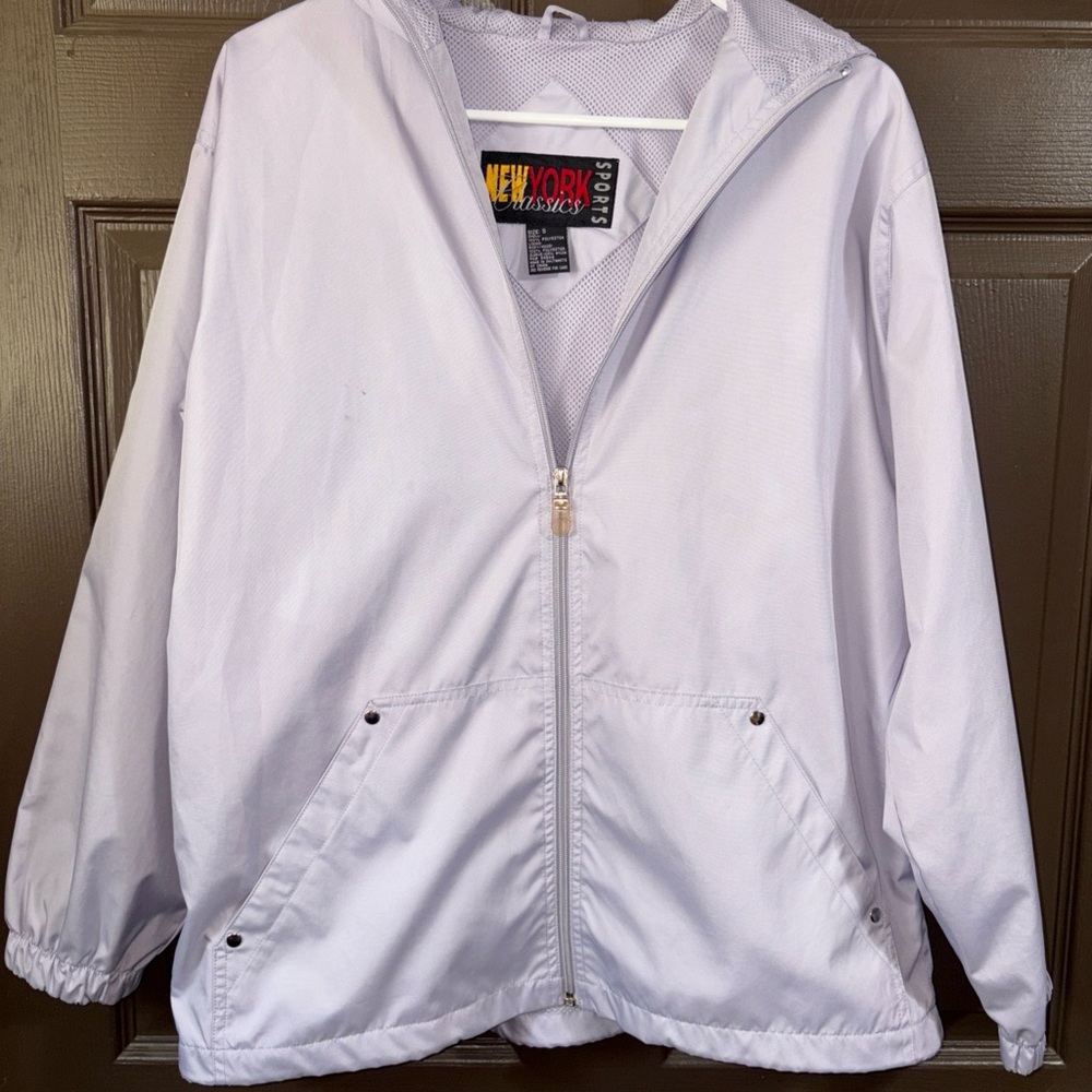 Purple Zip-Up Jacket